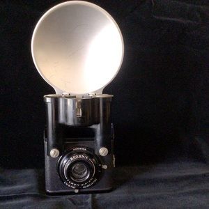 Vintage Brownie Six-20 Camera with Detachable Flash